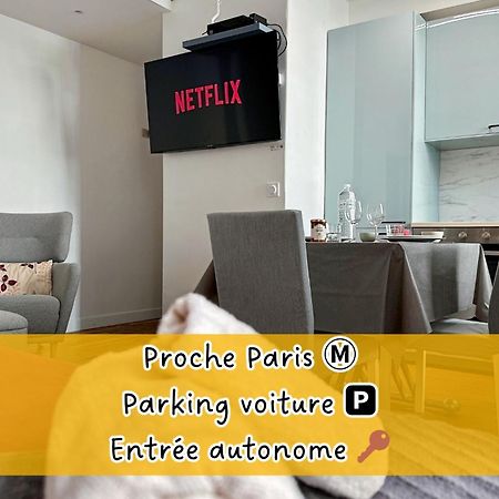 Appartement Entier Calme - Parking Free - Proche Paris Et Chateau - Wifi Hd Vincennes Kültér fotó
